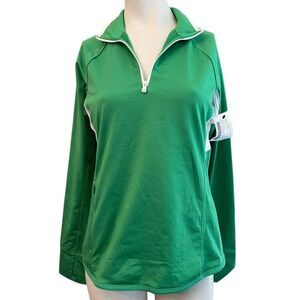 RLX Ralph Lauren Ladies Small Performance Golf New 1/4 Zip Pullover Jacket